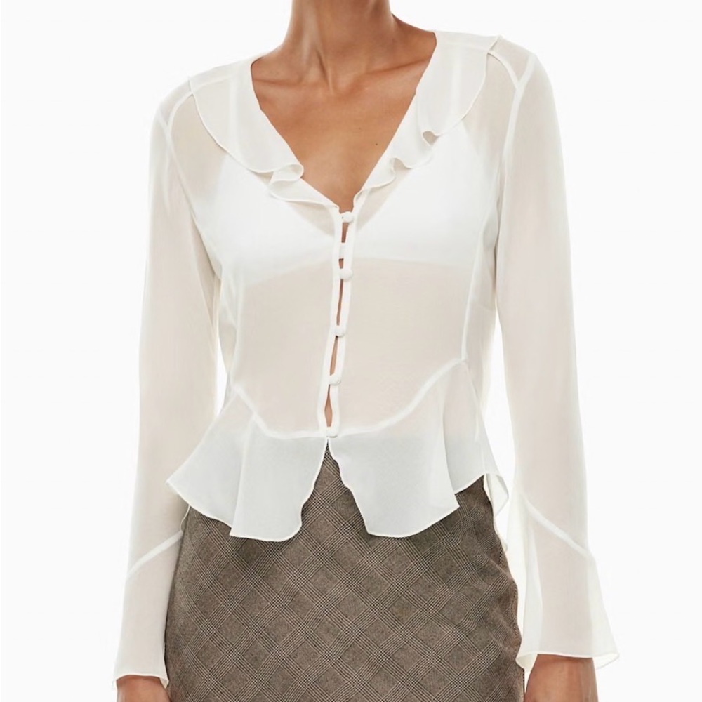 Wilfred Castelo Blouse Light Birch Size S